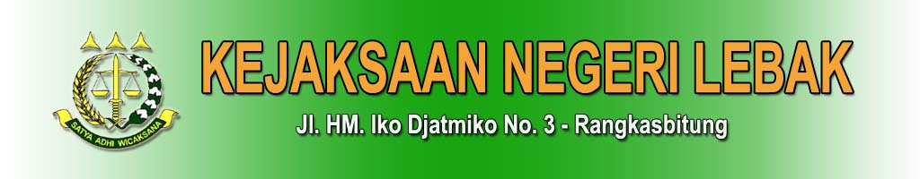 KEJAKSAAN NEGERI LEBAK